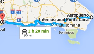 PUJ to Santo Domingo City